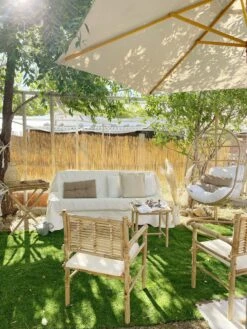 Hängesessel Mit Gestell ø 102 Cm Rattan / Flechtseil Natürlich ALBA 16 Hängesessel Mit Gestell ø 102 Cm Rattan / Flechtseil Natürlich ALBA -Beliani Verkaufsgeschäft undef src sa picid 809350 type whitesh image