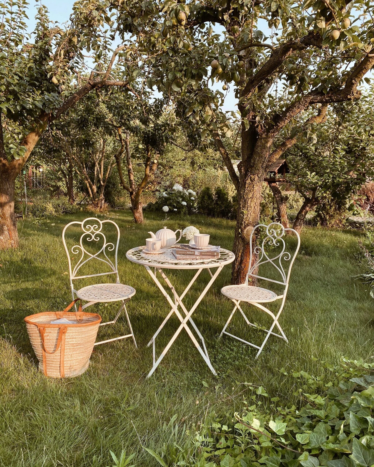 Balkonset Beige 2 Stühle Klapptisch Metall TRIESTE – Bild 5