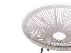 Balkonset Rattan Hellgrau ACAPULCO II -Beliani Verkaufsgeschäft undef src sa picid 811572 type whitesh image