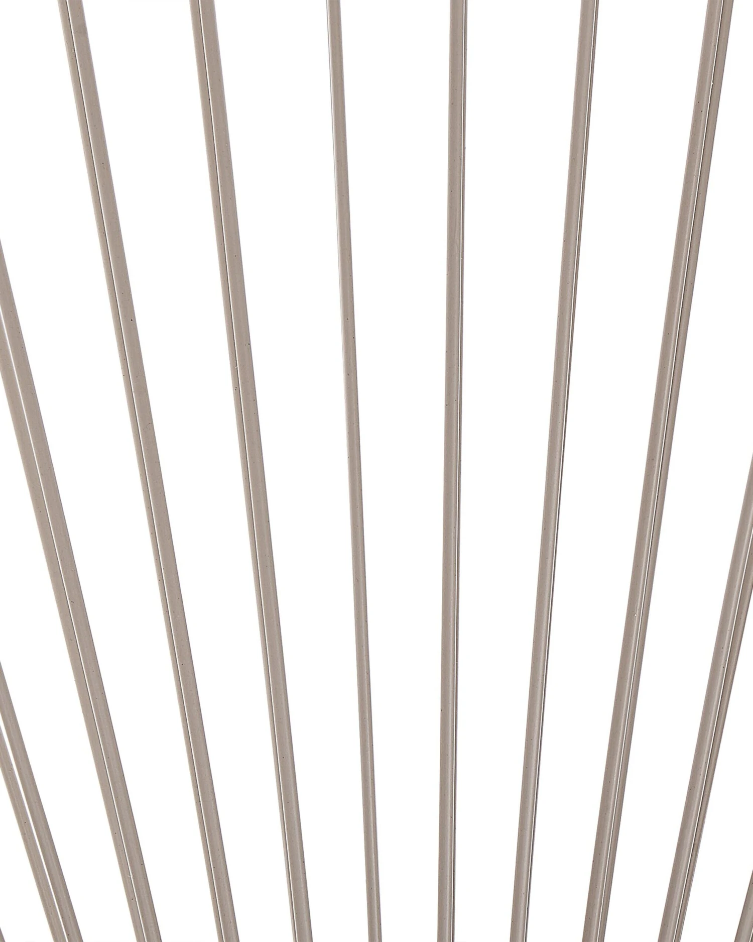 Rattanstuhl Kunststoff Hellgrau 2er Set ø 70 Cm ACAPULCO II – Bild 9