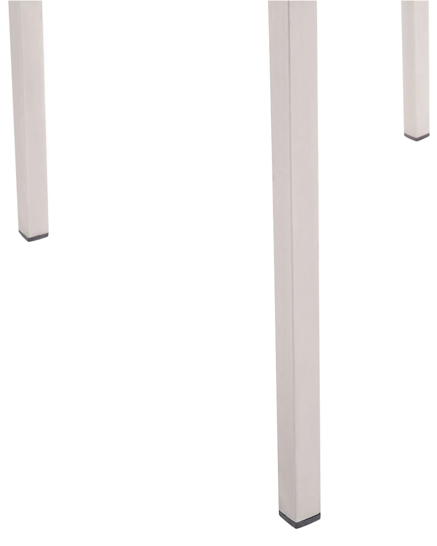 Gartenstuhl Grau 4er Set Edelstahl GROSSETO 5 Gartenstuhl Grau 4er Set Edelstahl GROSSETO – Bild 5