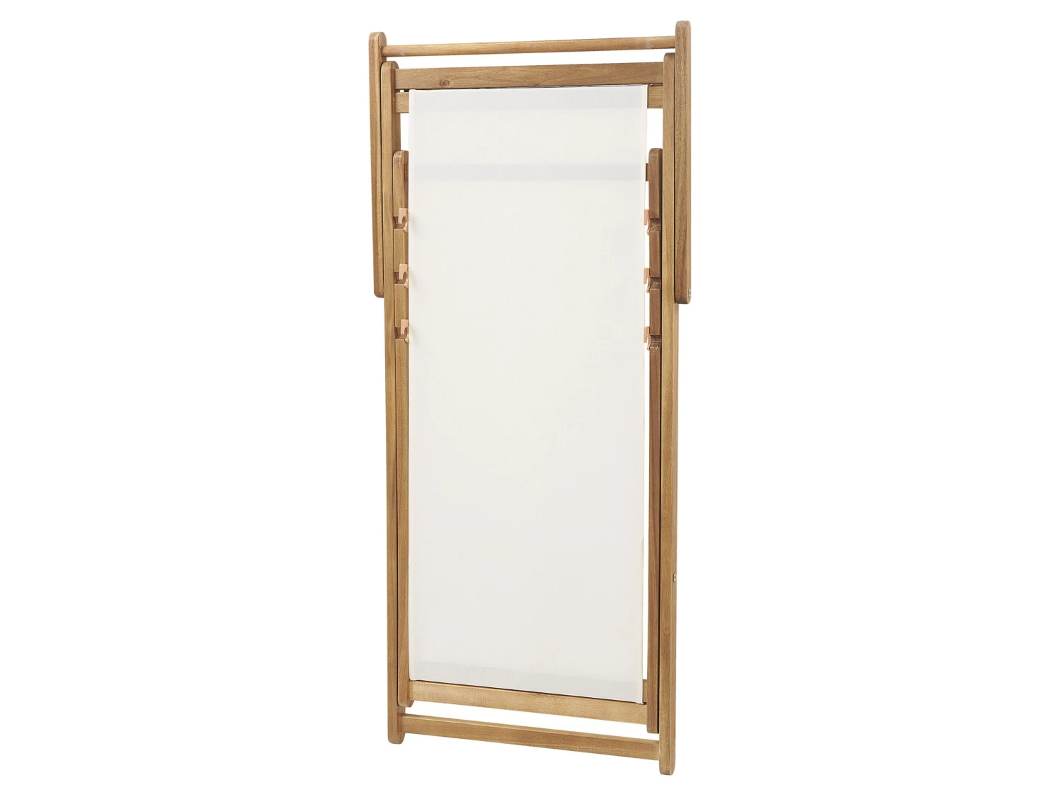 Liegestuhl Akazienholz Hellbraun Textil Blumenmuster Grün / Rosa 2er Set ANZIO 6 Liegestuhl Akazienholz Hellbraun Textil Blumenmuster Grün / Rosa 2er Set ANZIO – Bild 6