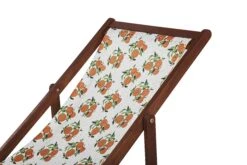 Liegestuhl Akazienholz Dunkelbraun Textil Orangenmotiv Mehrfarbig 2er Set ANZIO 13 Liegestuhl Akazienholz Dunkelbraun Textil Orangenmotiv Mehrfarbig 2er Set ANZIO -Beliani Verkaufsgeschäft undef src sa picid 819822 type whitesh image