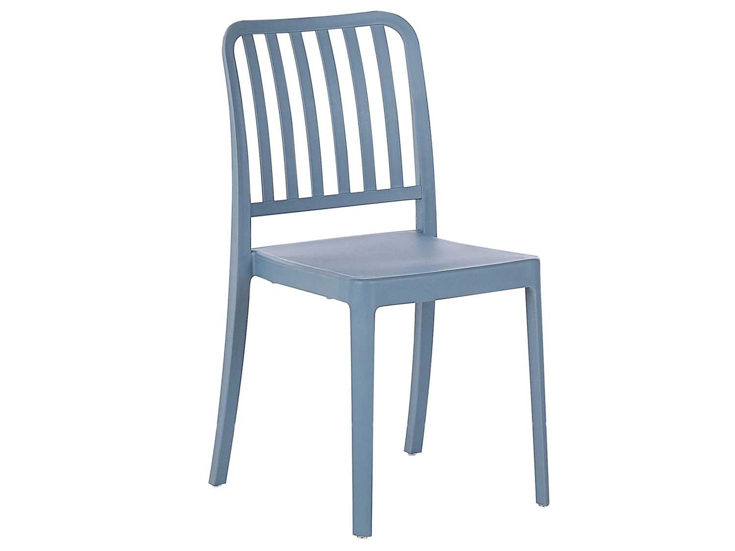 Balkonset Kunststoff Blau / Weiß 2 Stühle SERSALE 8 Balkonset Kunststoff Blau / Weiß 2 Stühle SERSALE – Bild 8