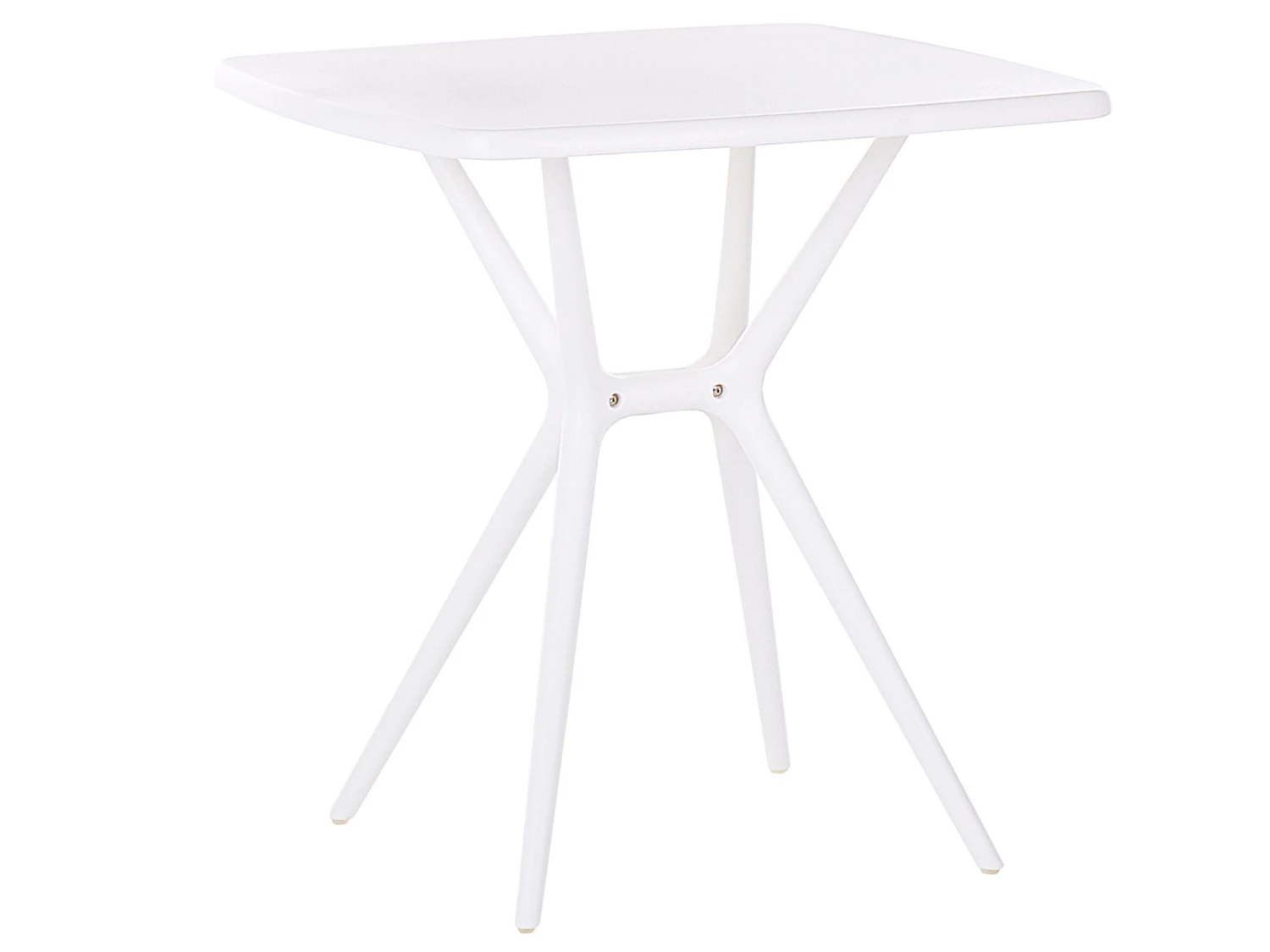 Balkonset Kunststoff Blau / Weiß 2 Stühle SERSALE 4 Balkonset Kunststoff Blau / Weiß 2 Stühle SERSALE – Bild 4