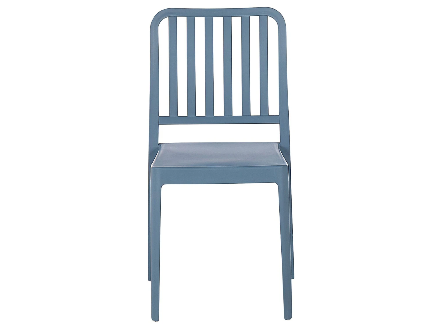 Balkonset Kunststoff Blau / Weiß 2 Stühle SERSALE 9 Balkonset Kunststoff Blau / Weiß 2 Stühle SERSALE – Bild 9