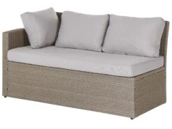 Lounge Set Rattan Taupe 5-Sitzer Auflagen Hellgrau BARDI 17 Lounge Set Rattan Taupe 5-Sitzer Auflagen Hellgrau BARDI -Beliani Verkaufsgeschäft undef src sa picid 820391 type whitesh image