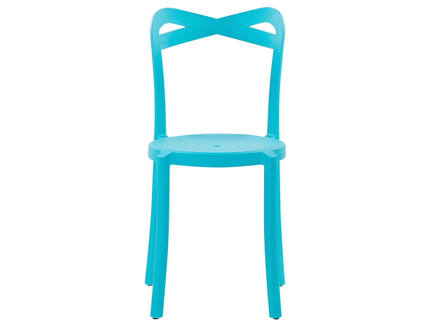 Balkonset Kunststoff Weiß / Blau 2 Stühle SERSALE / CAMOGLI 6 Balkonset Kunststoff Weiß / Blau 2 Stühle SERSALE / CAMOGLI – Bild 6