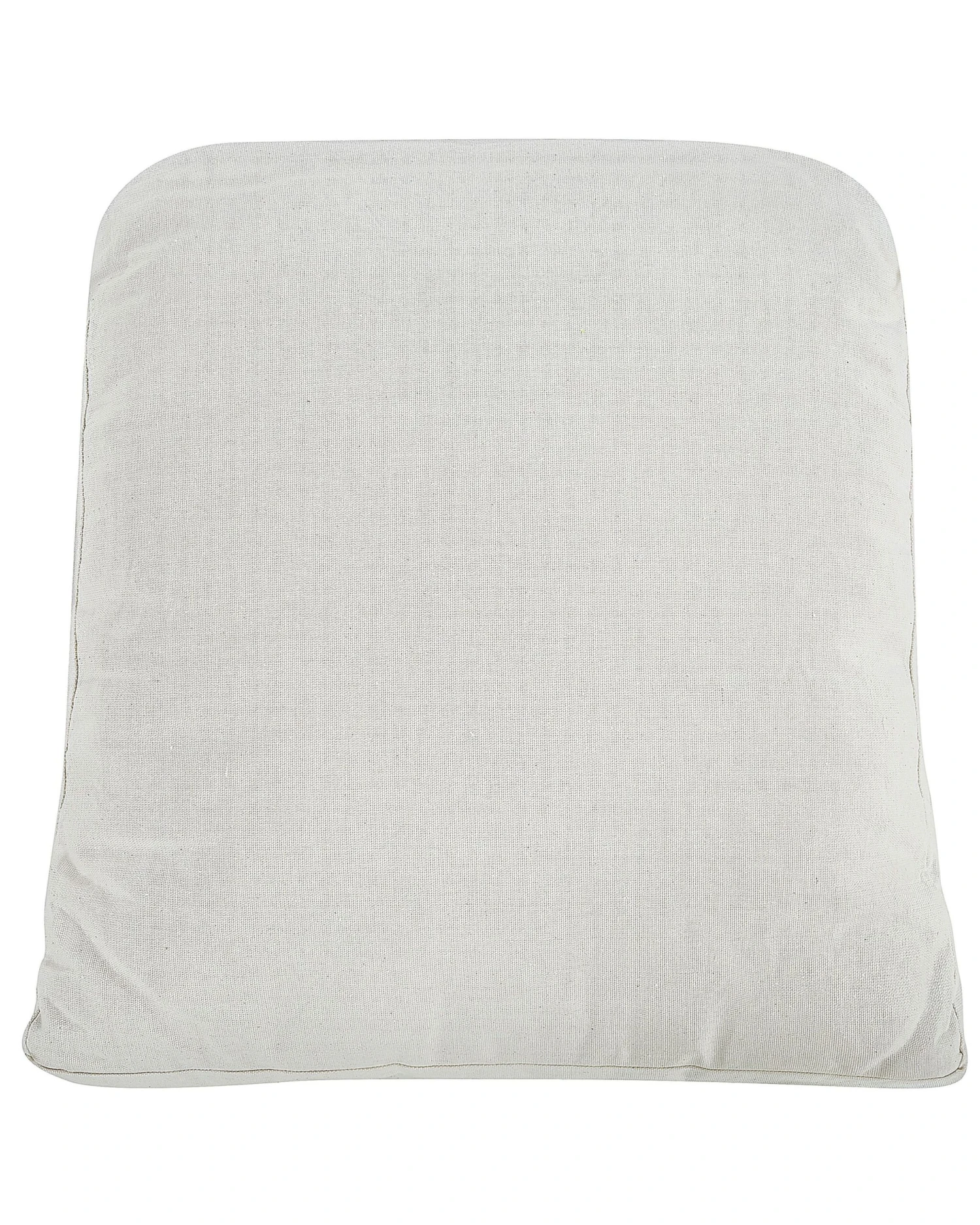 Gartensessel Mit Hocker Rattan Natürlich 2er Set Auflagen Cremeweiß RIBOLLA – Bild 9