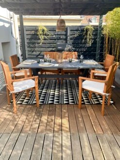 Gartentisch Aluminium Grau 200 X 105 Cm CASCAIS 12 Gartentisch Aluminium Grau 200 X 105 Cm CASCAIS -Beliani Verkaufsgeschäft undef src sa picid 824302 type whitesh image