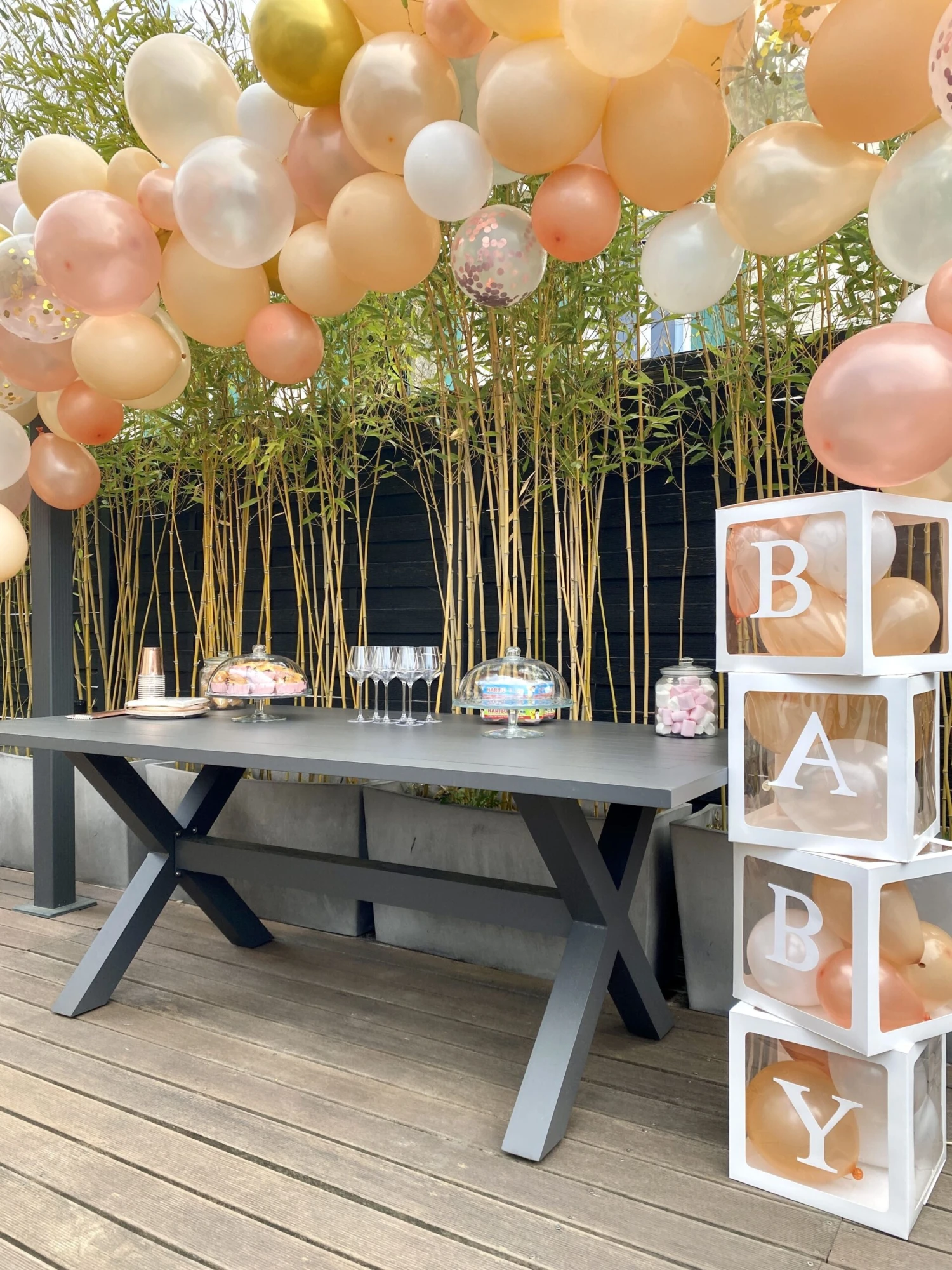 Gartentisch Aluminium Grau 200 X 105 Cm CASCAIS 4 Gartentisch Aluminium Grau 200 X 105 Cm CASCAIS – Bild 4