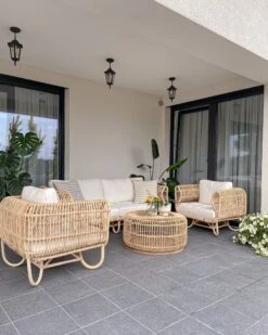 Gartenmöbelset Rattan Natürlich Mit Couchtisch DOLCEDO / LIMNI 12 Gartenmöbelset Rattan Natürlich Mit Couchtisch DOLCEDO / LIMNI -Beliani Verkaufsgeschäft undef src sa picid 828661 type whitesh image