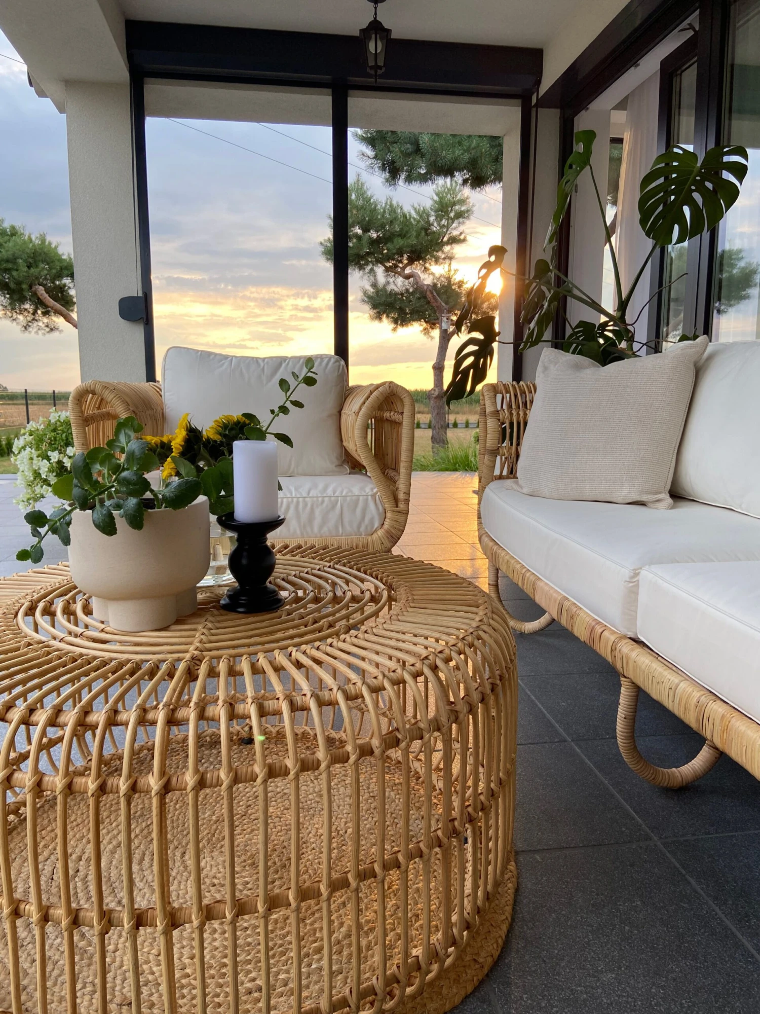 Gartenmöbelset Rattan Natürlich Mit Couchtisch DOLCEDO / LIMNI 4 Gartenmöbelset Rattan Natürlich Mit Couchtisch DOLCEDO / LIMNI – Bild 4