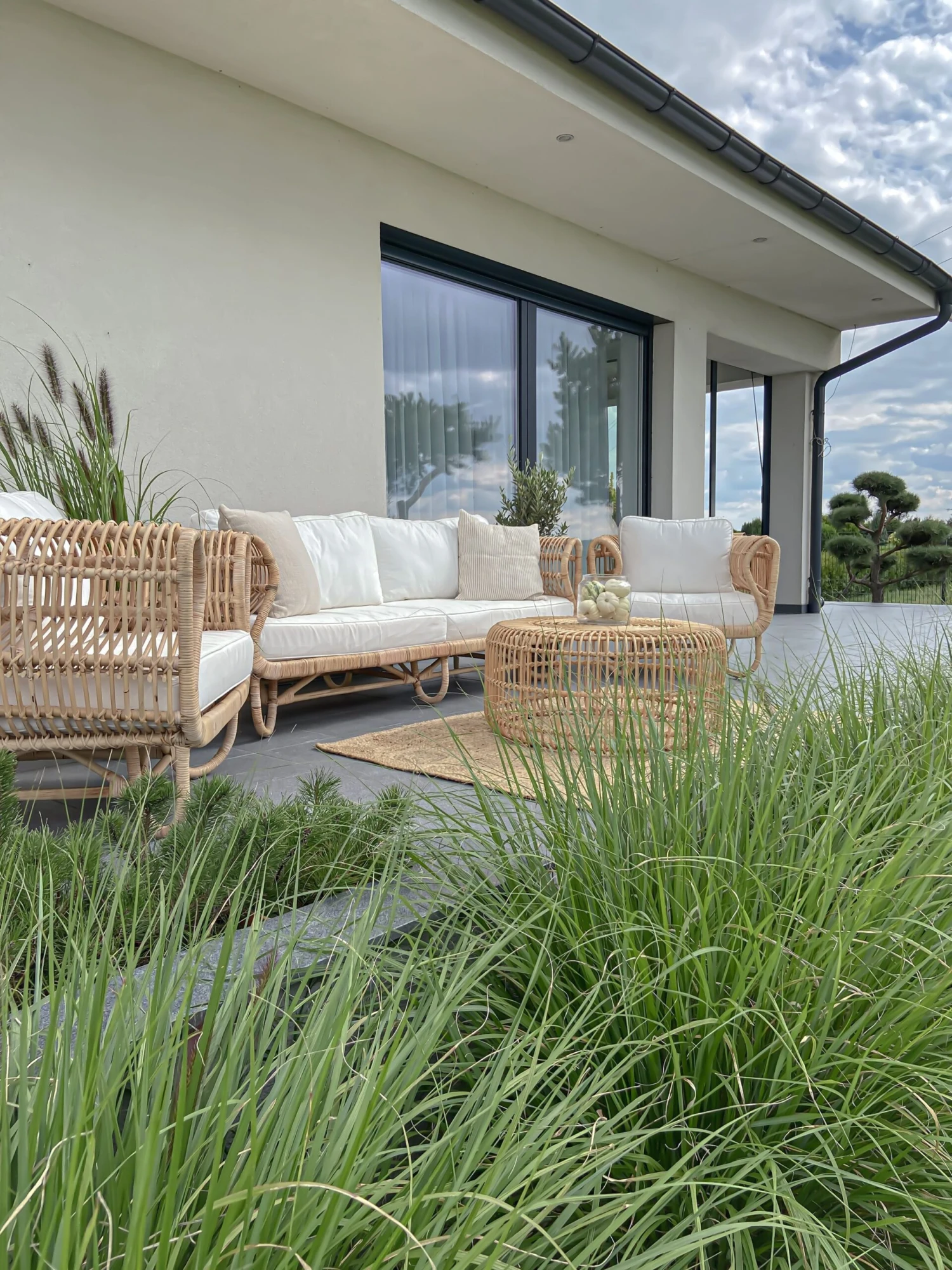 Gartenmöbelset Rattan Natürlich Mit Couchtisch DOLCEDO / LIMNI 5 Gartenmöbelset Rattan Natürlich Mit Couchtisch DOLCEDO / LIMNI – Bild 5