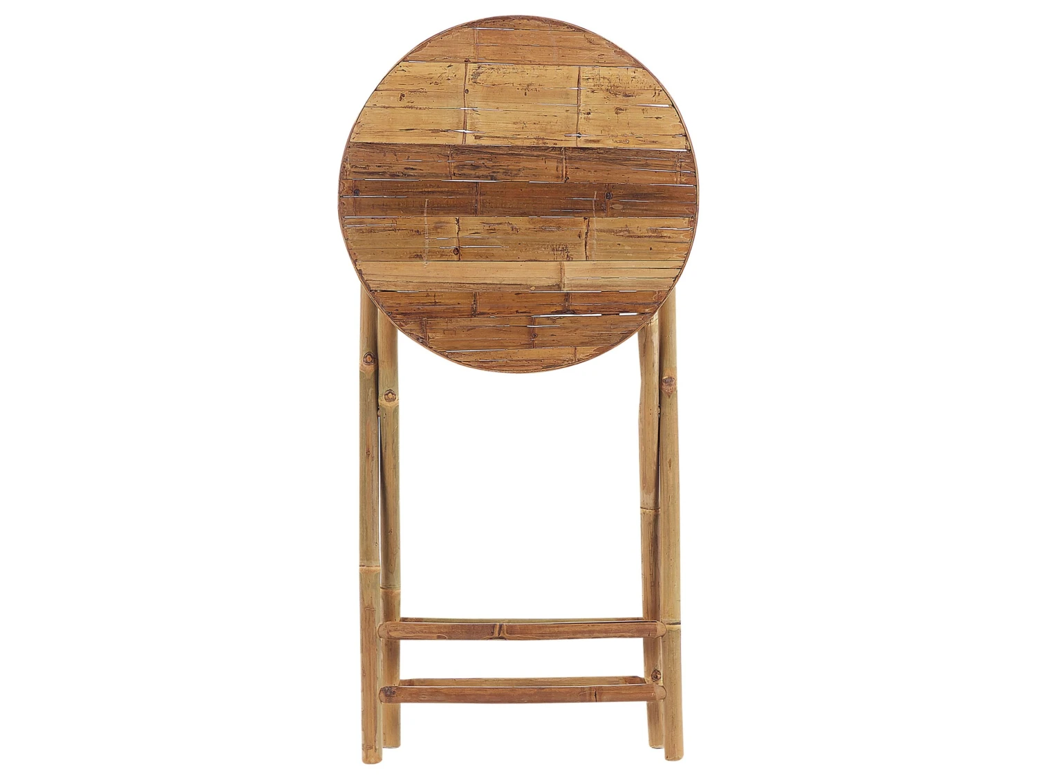 Balkonset Bambusholz Hellbraun Auflagen Cremeweiß Zusammenklappbar SAVALLETRI 10 Balkonset Bambusholz Hellbraun Auflagen Cremeweiß Zusammenklappbar SAVALLETRI – Bild 10