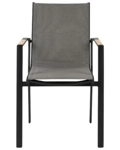 Gartenstuhl Aluminium Schwarz 4er Set BUSSETO 14 Gartenstuhl Aluminium Schwarz 4er Set BUSSETO -Beliani Verkaufsgeschäft undef src sa picid 841742 type whitesh image