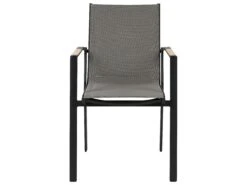 Gartenmöbel Set Aluminium Schwarz / Grau 4-Sitzer OLMETTO/BUSSETO -Beliani Verkaufsgeschäft undef src sa picid 846126 type whitesh image