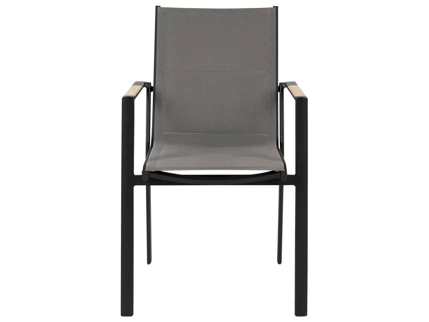 Gartenmöbel Set Aluminium Schwarz / Grau 4-Sitzer OLMETTO/BUSSETO – Bild 7