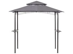 Pavillon Stahl Grau 245 X 240 Cm NARO