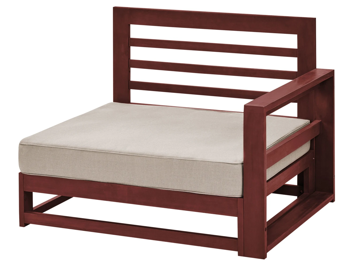 Lounge Set Zertifiziertes Akazienholz Mahagonibraun 4-Sitzer Auflagen Taupe TIMOR II 7 Lounge Set Zertifiziertes Akazienholz Mahagonibraun 4-Sitzer Auflagen Taupe TIMOR II – Bild 7